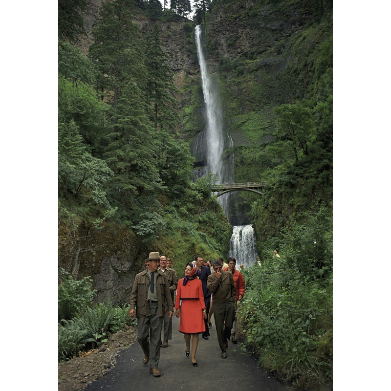 Lady Bird Johnson Lady Bird Johnson in Oregon Postcard