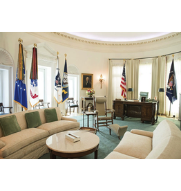 All the Way with LBJ LBJ Library Oval Office Replica Postcard