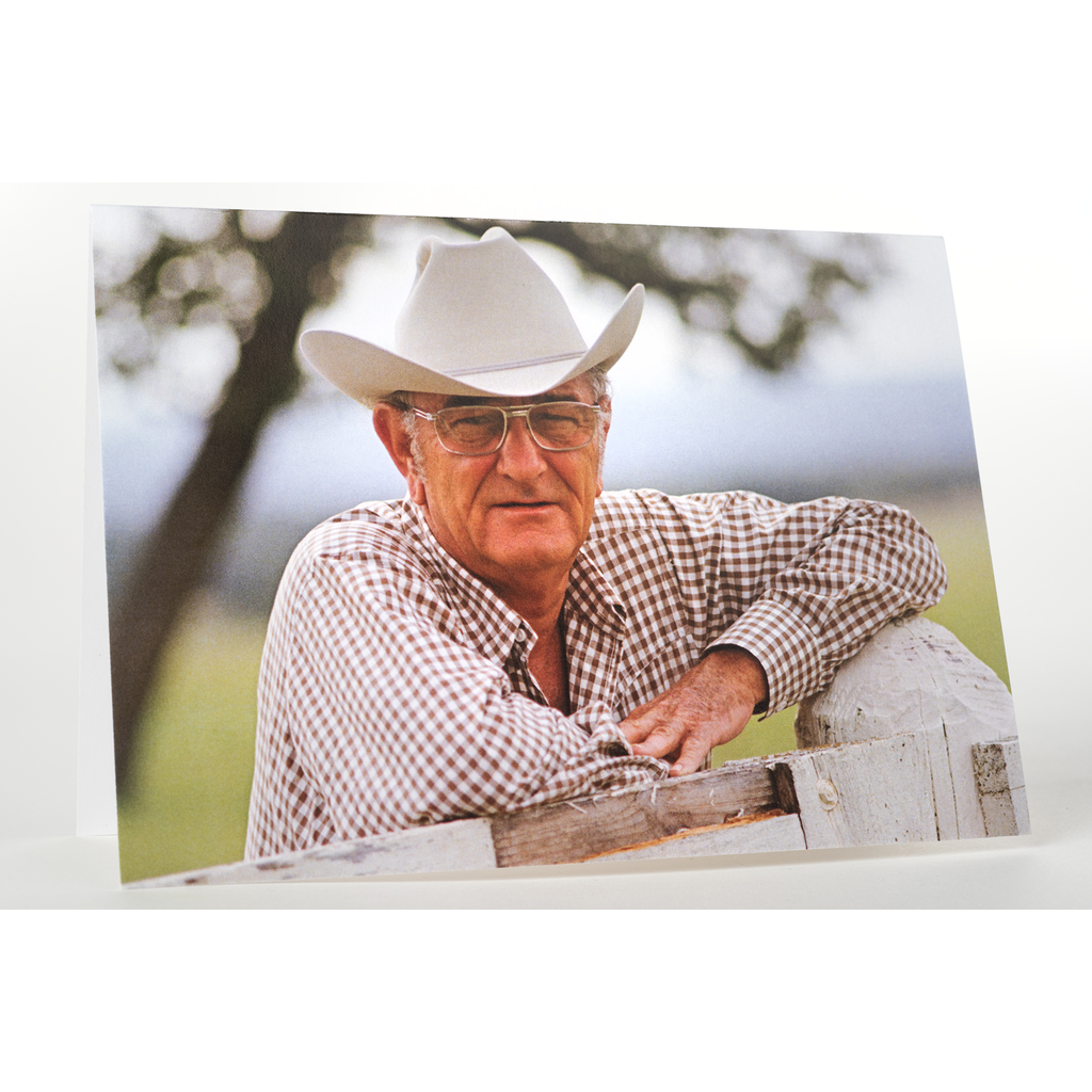 All the Way with LBJ Howdy Y’all LBJ Greeting Card