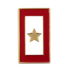 Americana Gold Star Service Flag Lapel Tac Pin