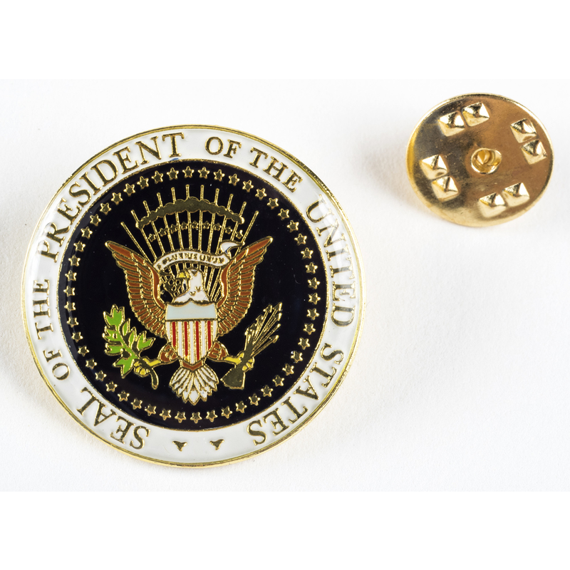 Americana Presidential Seal Lapel Tac Pin