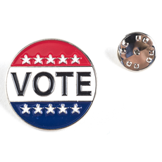 Civil Rights Vote Lapel Tac Pin