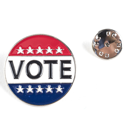Civil Rights Vote Lapel Tac Pin