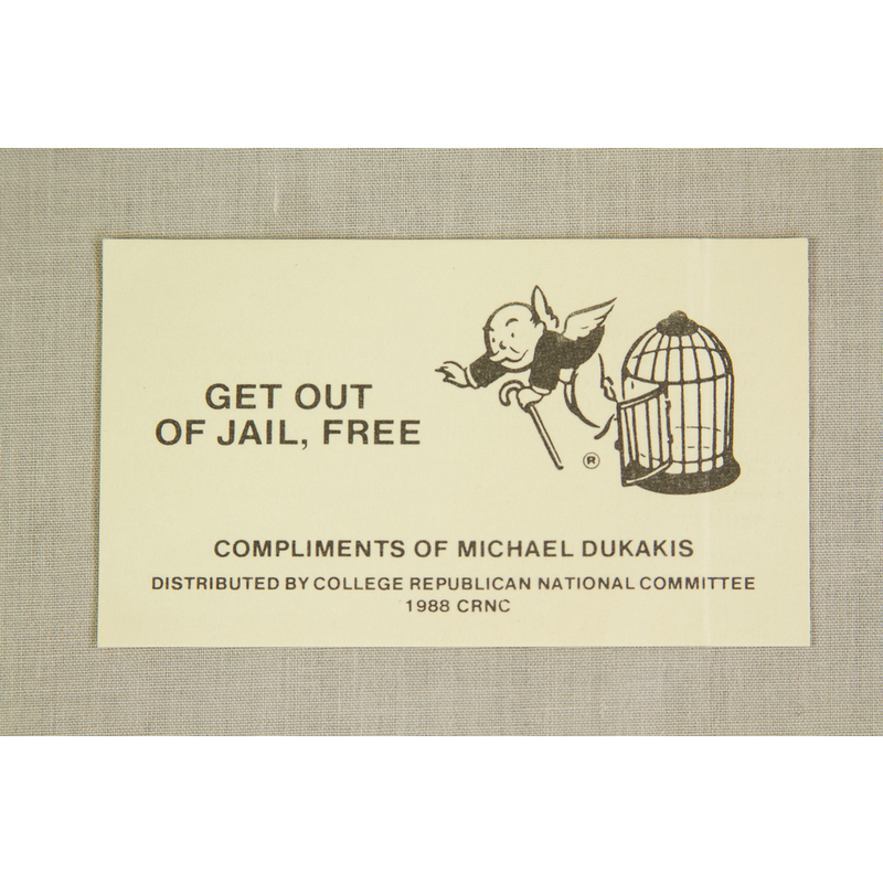Dukakis Get Out Of Jail Card