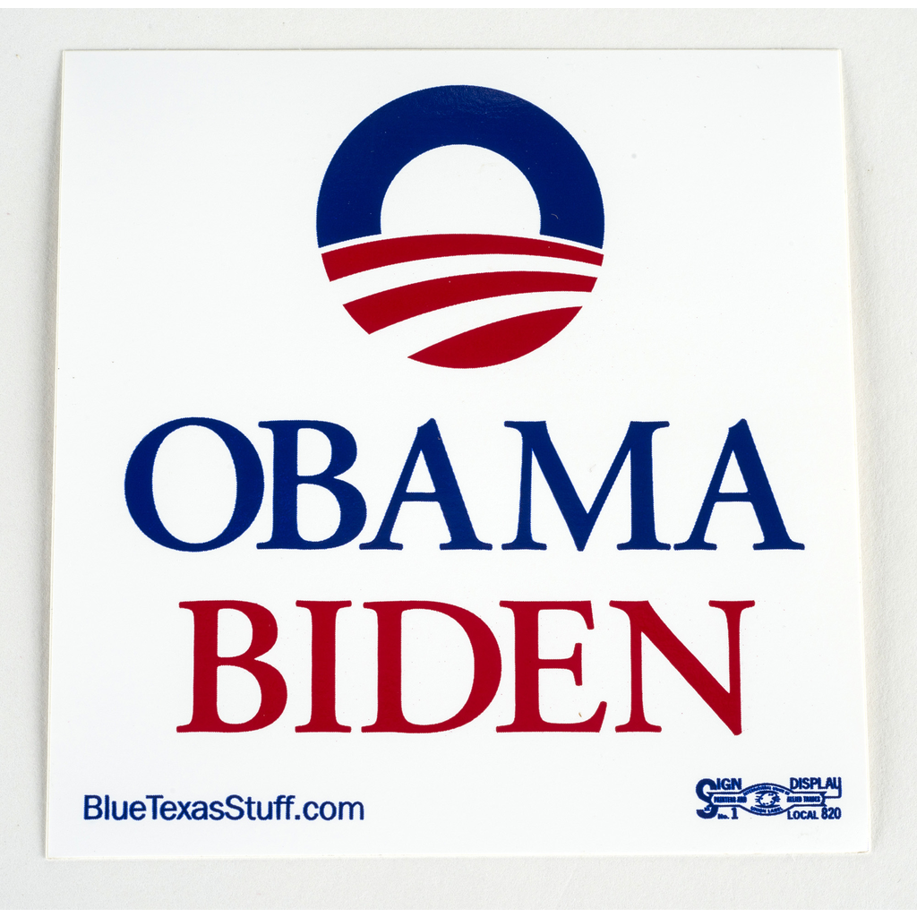 Obama Biden Square Sticker