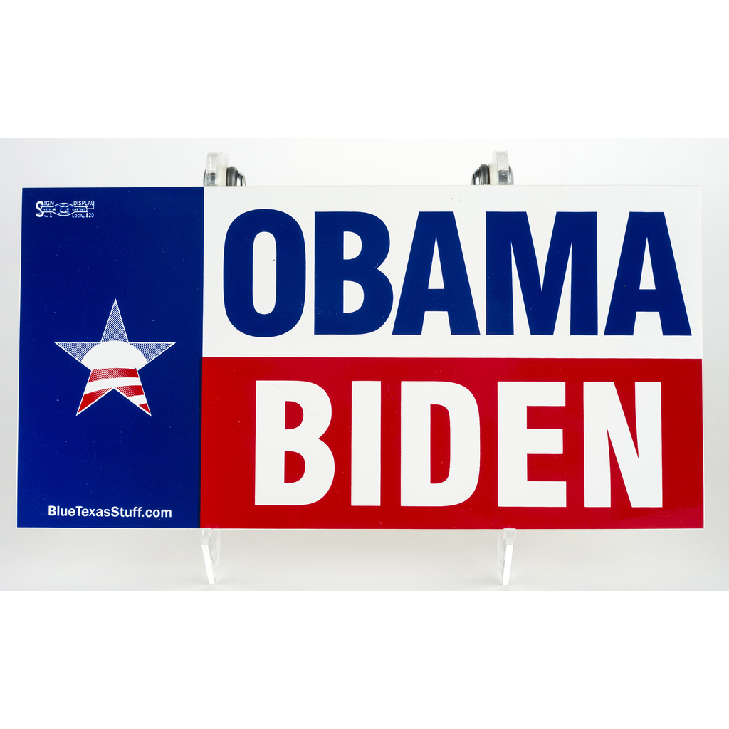 Obama Biden Texas Bumper Sticker