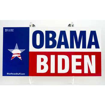 Obama Biden Texas Bumper Sticker