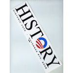 Obama History Bumper Sticker