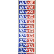 All the Way with LBJ LBJ for the USA "Cinderella stamps", set of 20