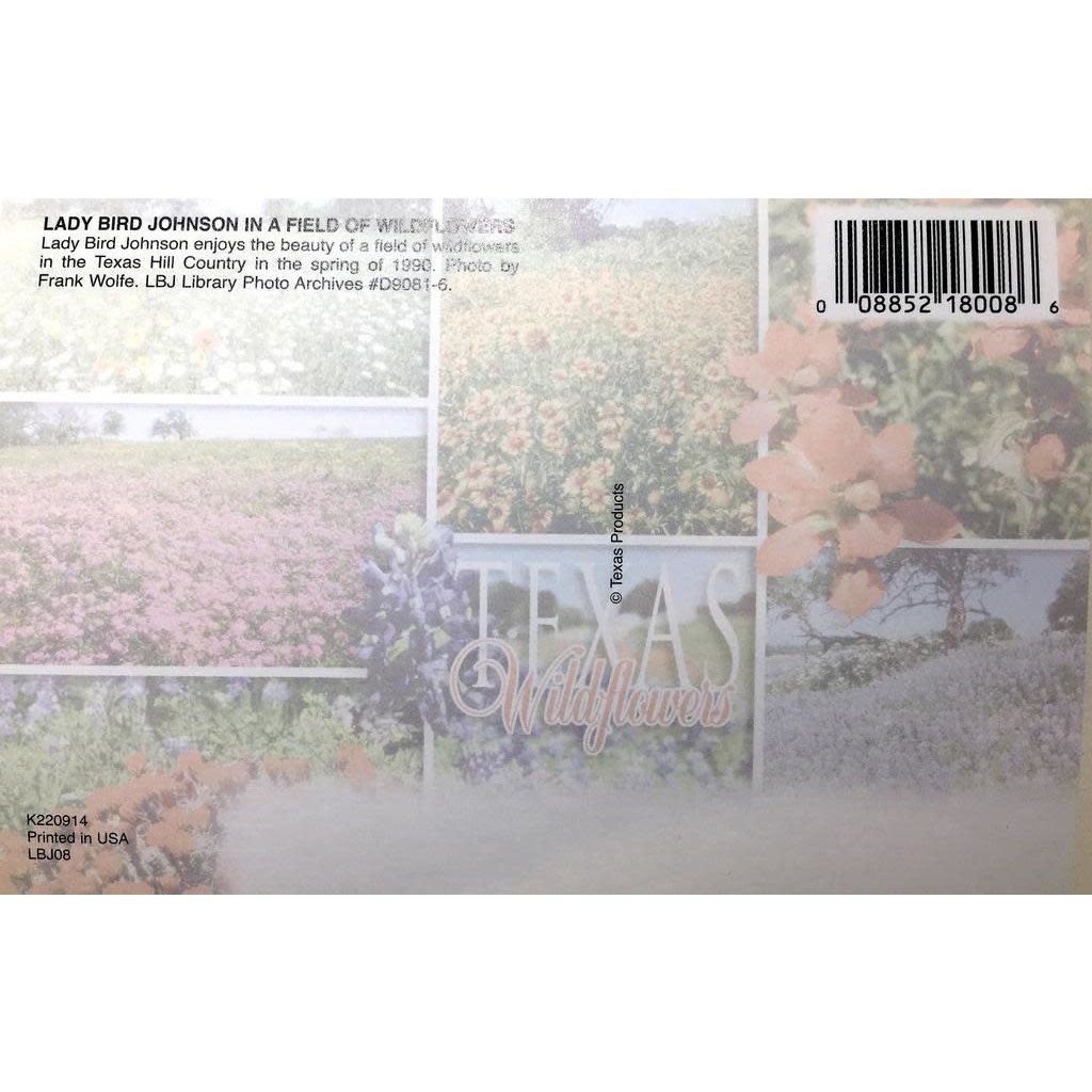 Lady Bird Johnson Lady Bird Johnson Wildflowers Postcard