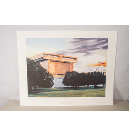 All the Way with LBJ Wiman Watercolor Print, Signed & Numbered