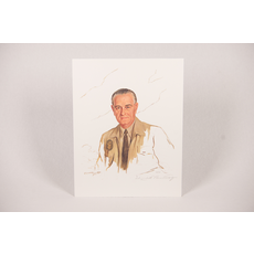 All the Way with LBJ Signed Limited Edition  Shoumatoff Print of LBJ Portrait