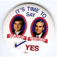 Dukakis Bentsen Time To Say Yes
