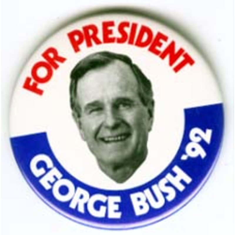 GHW Bush for President '92 Small