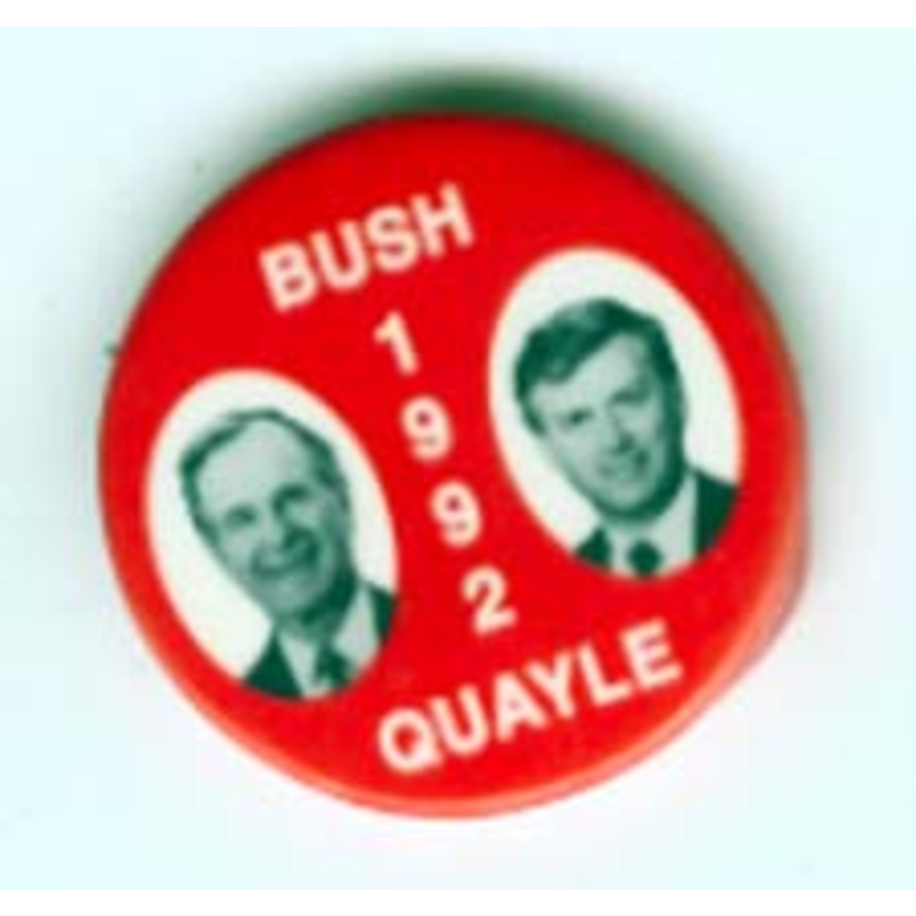 Red GHW Bush 1992 Quayle