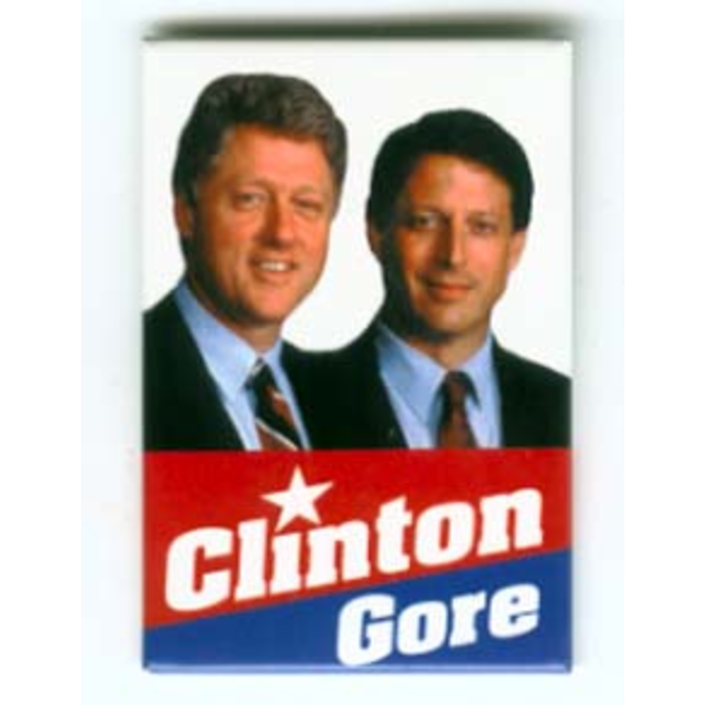 Clinton Gore Rectangle '92
