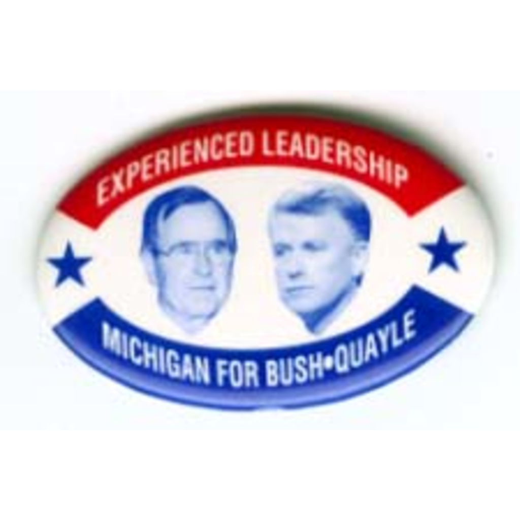 GHW Bush Experienced Leadership Oval