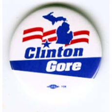 Clinton Gore Michigan Map