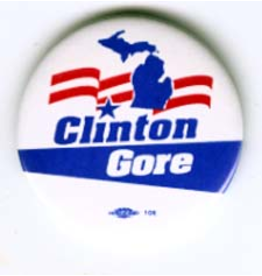 Clinton Gore Michigan Map