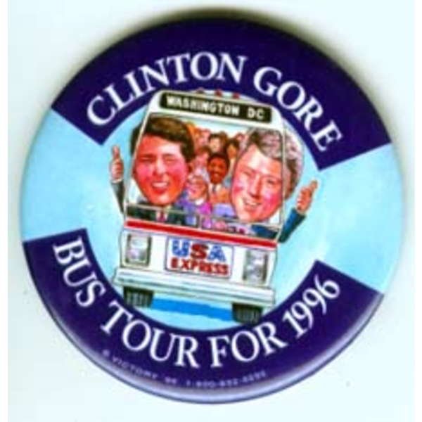 Clinton Gore Bus Tour 1996