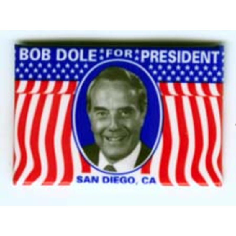 Bob Dole For Pres Rectangle