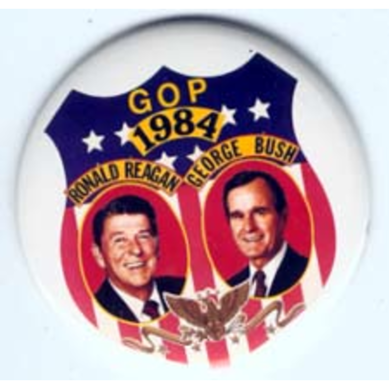 GOP Reagan/Bush Shield