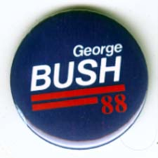 Bush '88 Blue w/ Red Stripe