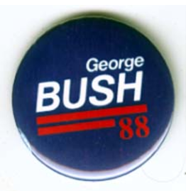 Bush '88 Blue w/ Red Stripe