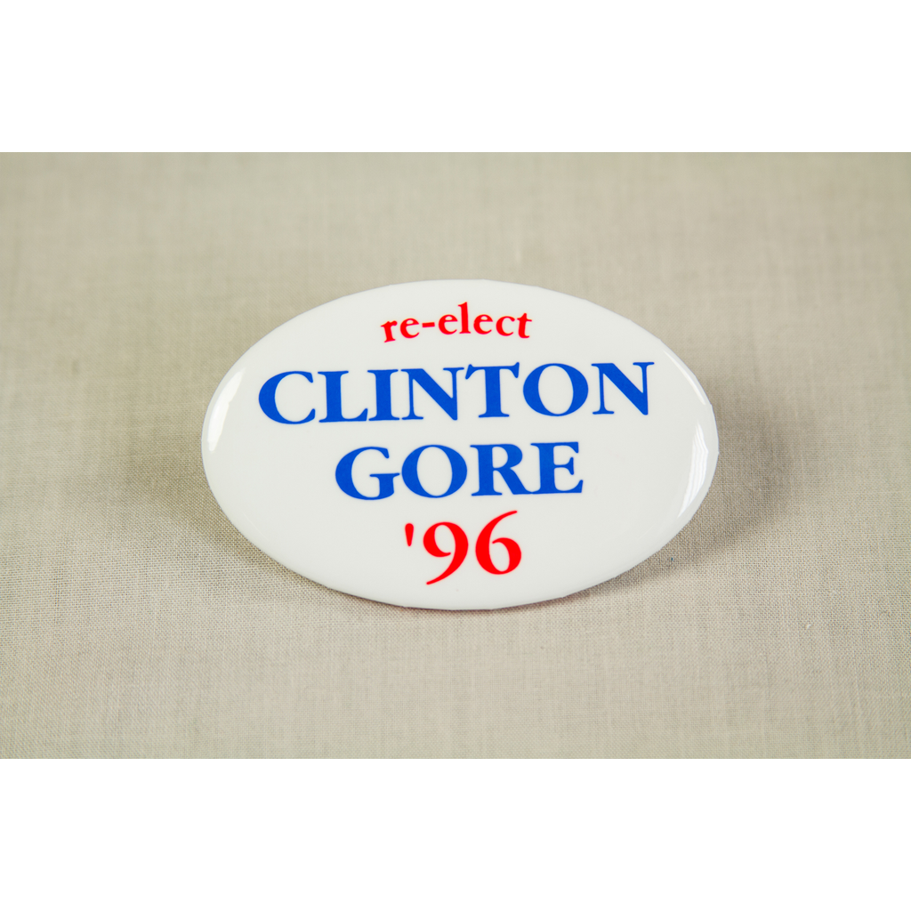 Re-elect Clinton Gore Oval