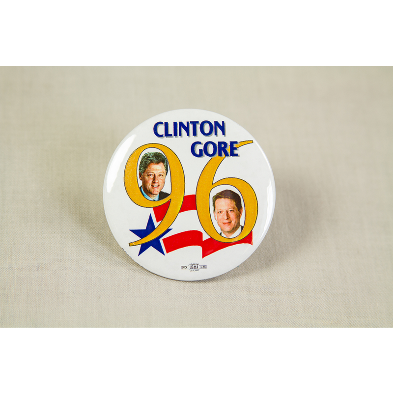 Clinton '96 Gore white