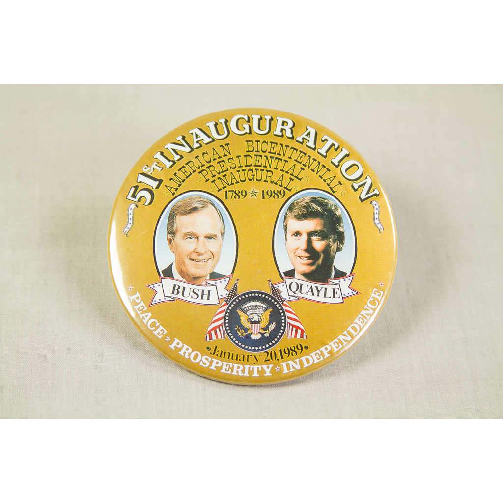 GHWB/Quayle 51st Inauguration Gold