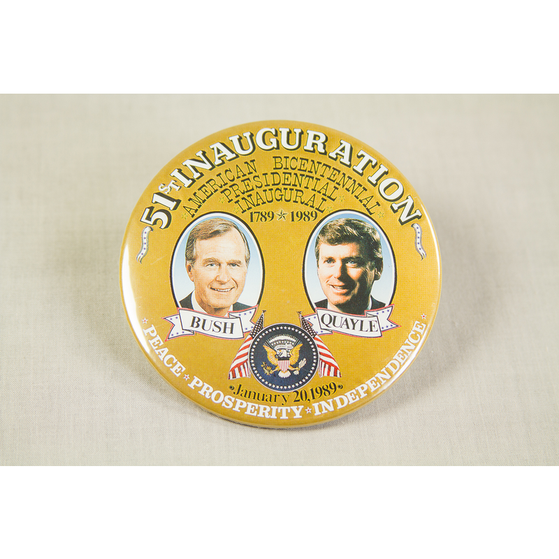 GHWB/Quayle 51st Inauguration Gold