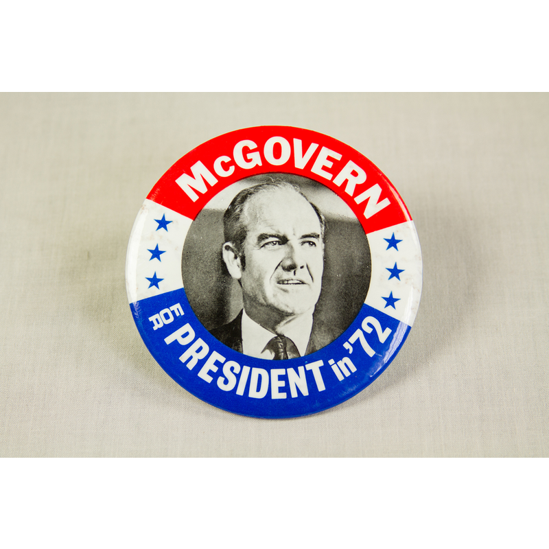3.5" McGovern For President in '72