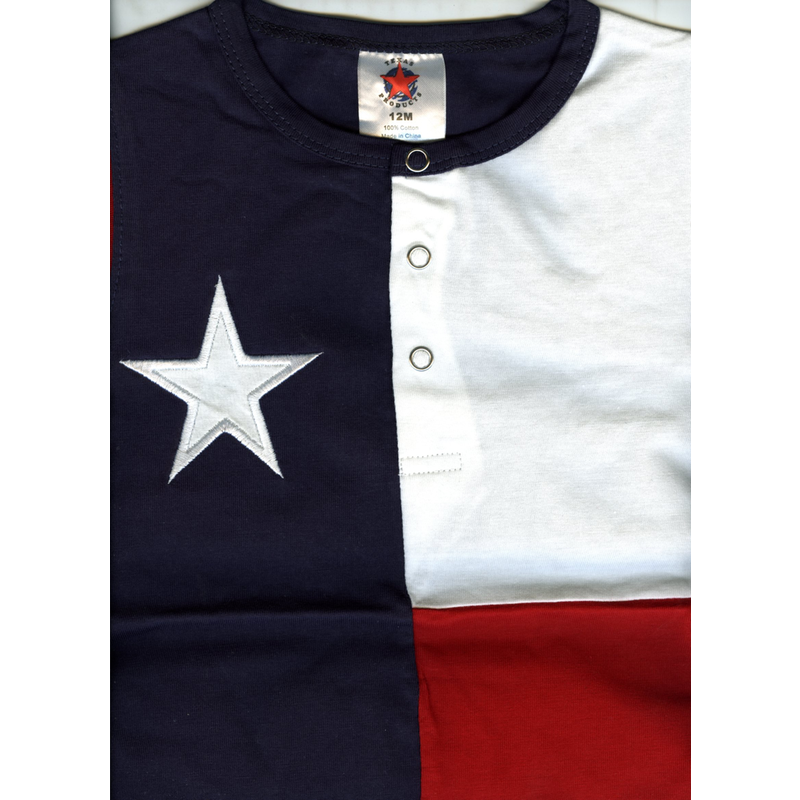 Just for Kids Texas Flag Onesie