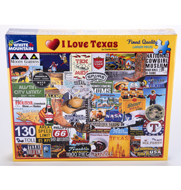 Austin & Texas I Love Texas 1000 PC Puzzle