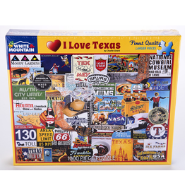 Austin & Texas I Love Texas 1000pc Puzzle