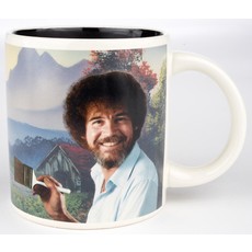 Americana Bob Ross Self-Painting Mug