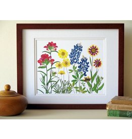 Austin & Texas Texas Wildflowers 11X14 horiz print