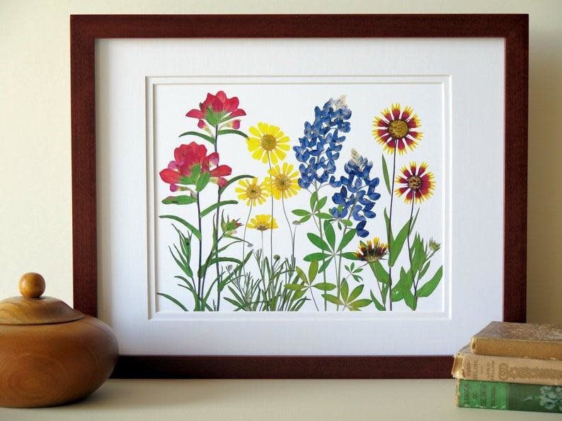 TEXAS WILDFLOWERS 11X14 horiz - The Store at LBJ