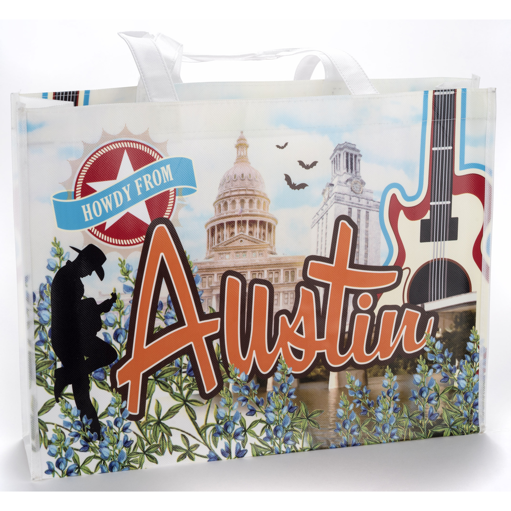 Austin & Texas Austin Vintage Tote Bag