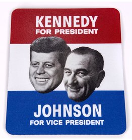 All the Way with LBJ JFK & LBJ Poster Mousepad