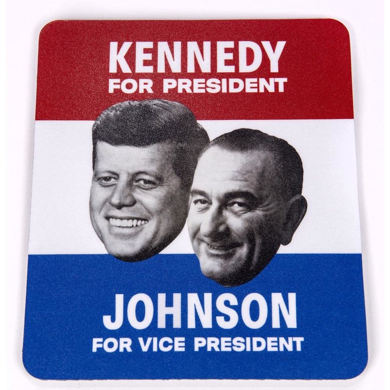 All the Way with LBJ JFK & LBJ Poster Mousepad