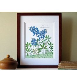 Austin & Texas Bluebonnet Trio 11X14 print