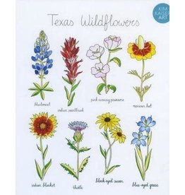 Austin & Texas Texas Wildflowers 8x10 print by Kim Kaiser