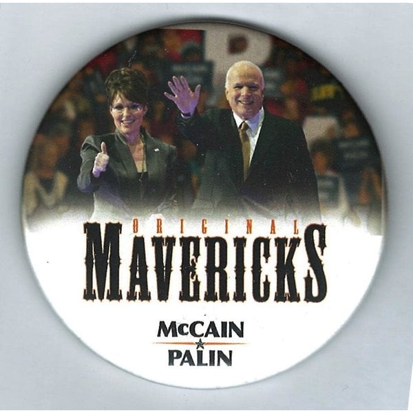 Original Mavericks McCain Palin 3”
