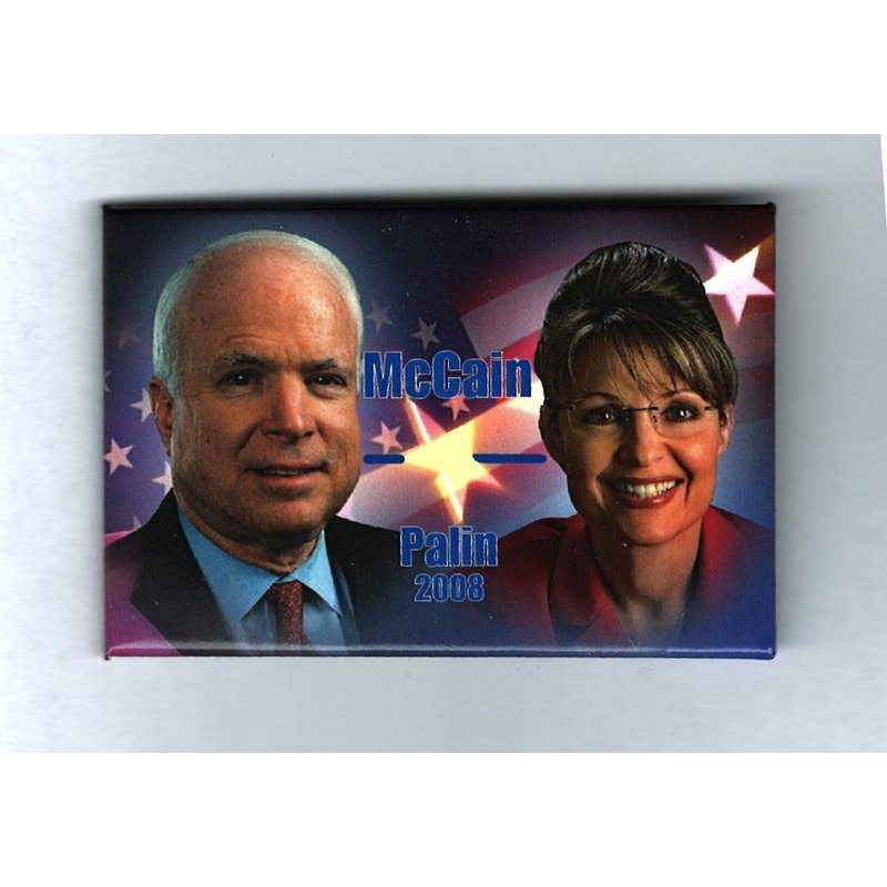 McCain Palin 08 Flag Stars 2X4