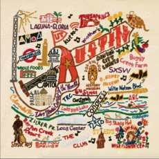Austin & Texas sale-Austin Art Print 10x10