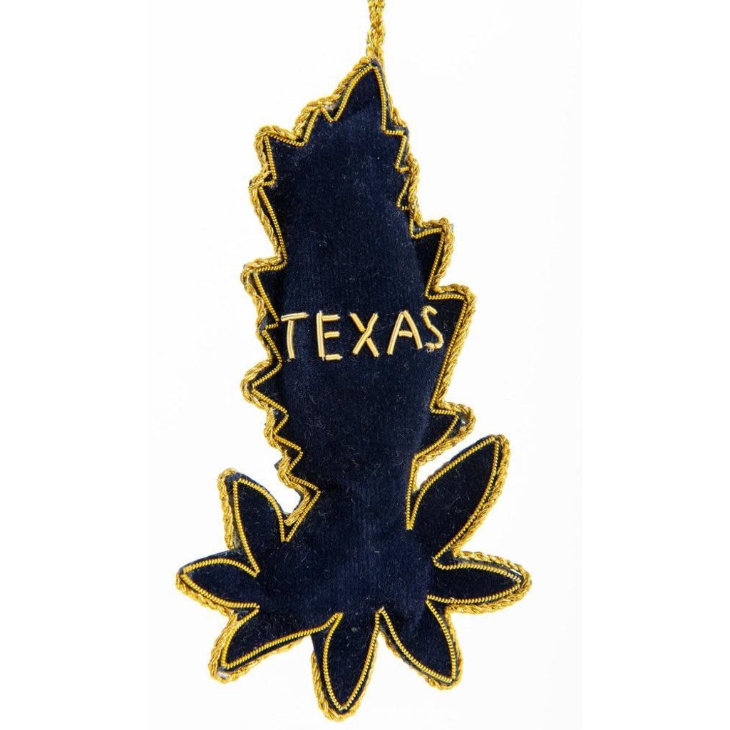 Austin & Texas Bluebonnet Jeweled Ornament