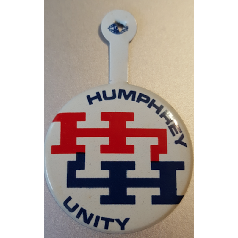 1968 Humphrey HHH Unity Campaign Tab