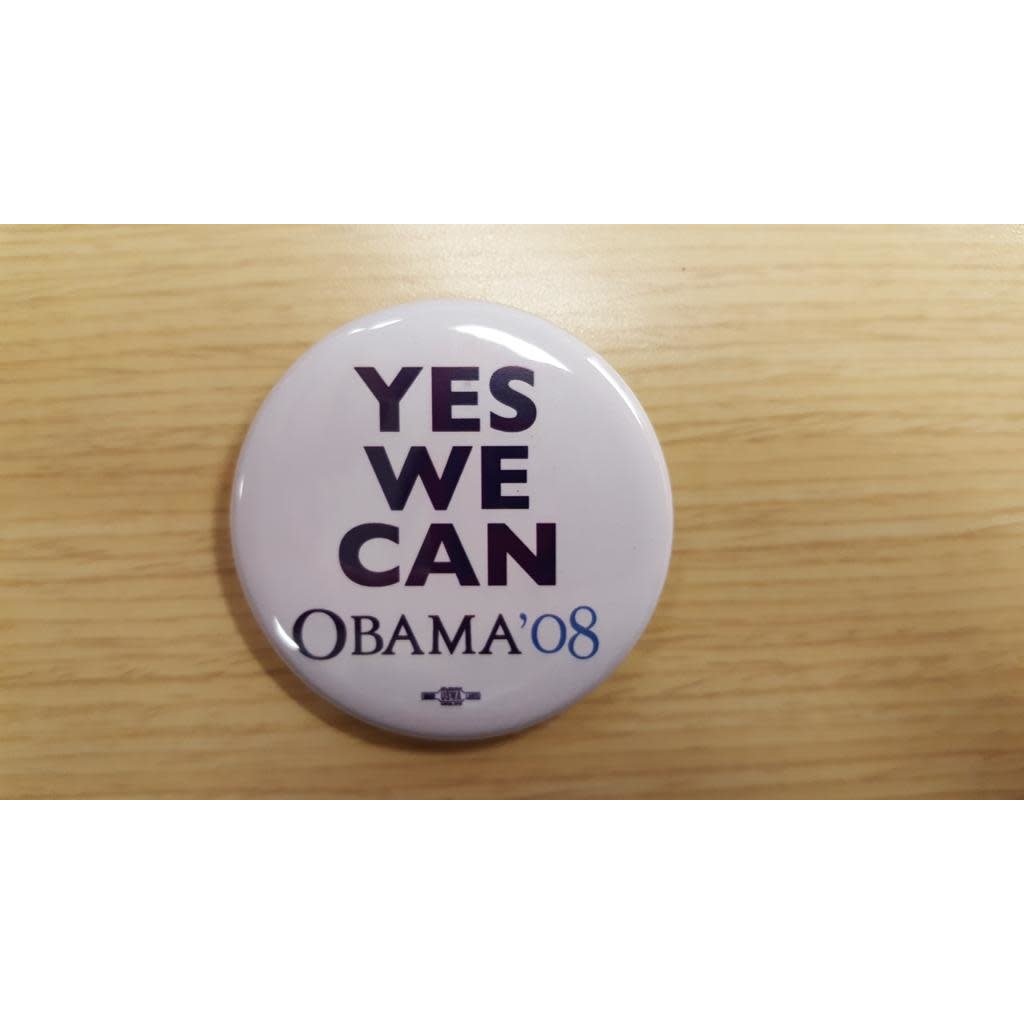 “Yes We Can” Obama ’08 Campaign Button